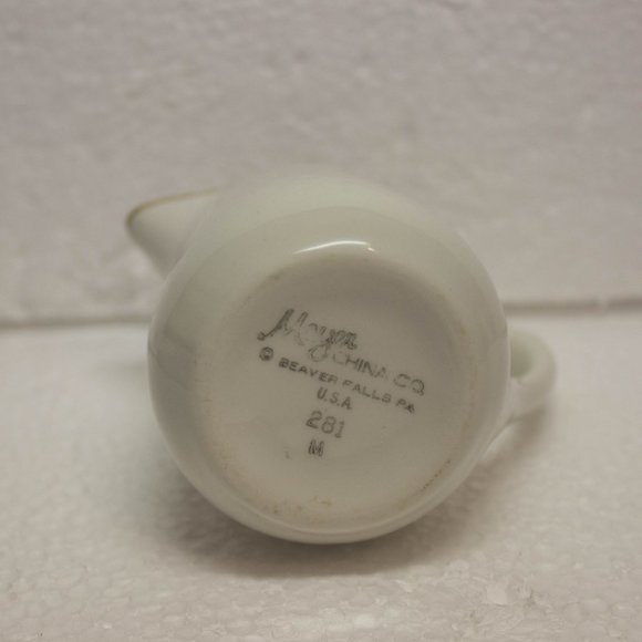 Vintage Mayer China Co. Restaurant Ware Creamer - Picture 3 of 5